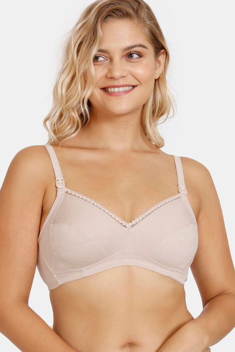 Lightly Lined Non Wired Full Coverage Nursing Bra