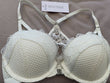 Cream Lace Padded Underwired Bra