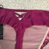 Swiss Designed Embroidery Thong Knicker