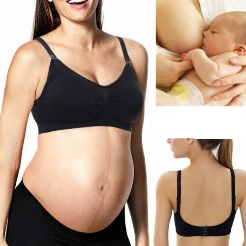 Maternity Lace Trim Nursing Bra