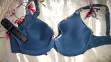 Silk & lace Padded Bra Set