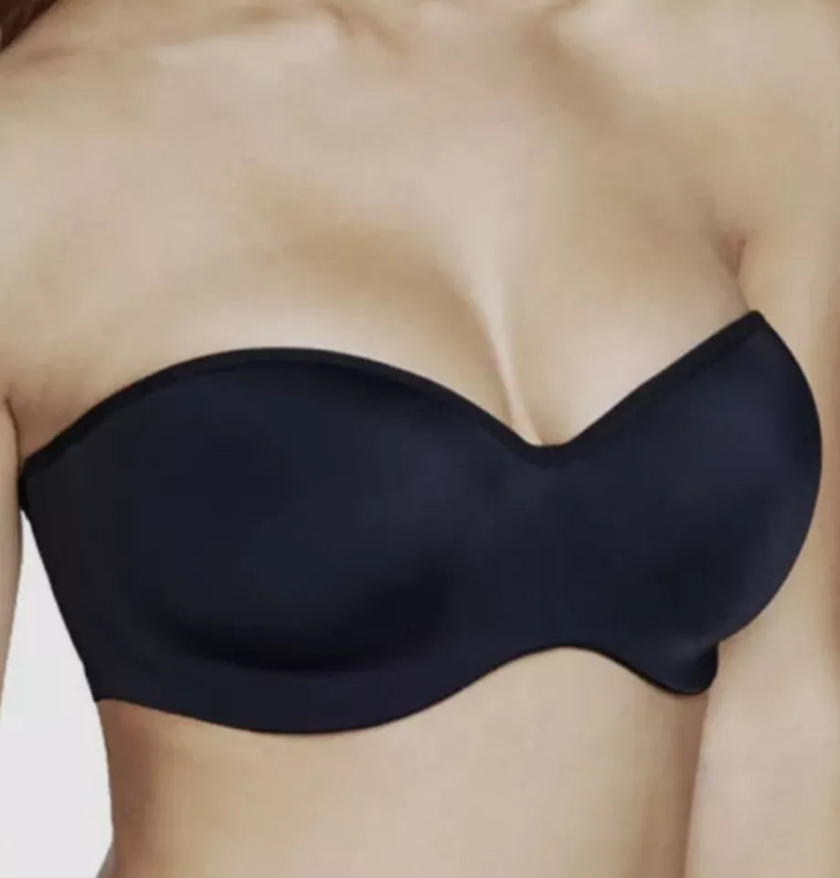 Seamless Strapless Hidden Underwire Bra