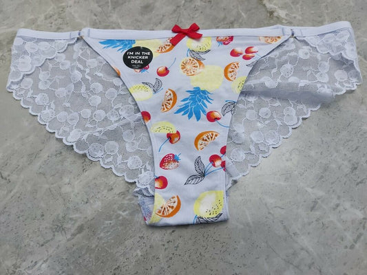 Fruit Lace Brazilian Knicker