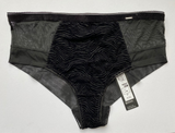 Animal Print Velvet Brief