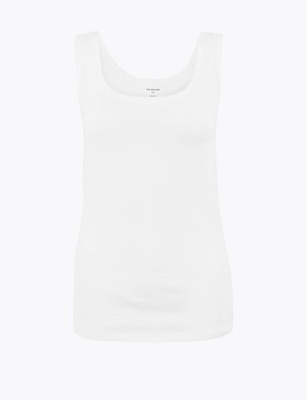 Pure Cotton Regular Fit Vest Top