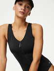 GOODMOVE Active Zip Through Swimsuit