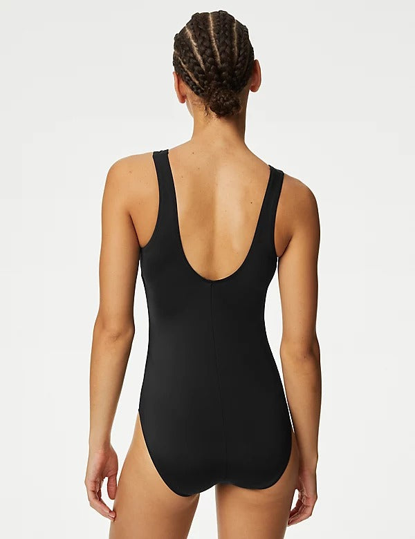 GOODMOVE Active Zip Through Swimsuit