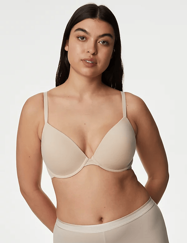 3pk Wired Plunge T-Shirt Bras DD - E