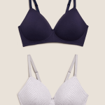 2pk  Non Wired T-Shirt Bras