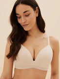 Push Up Non-Wired  Plunge Bra