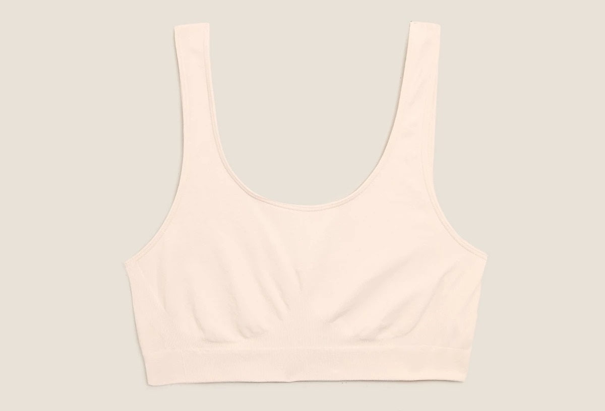 Non-Wired Full Cup Crop Tops