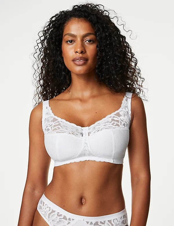 Total Support Wildblooms Non-Wired Bra