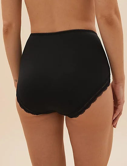 Embroidered Lace Full Brief