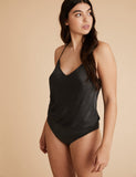 Luxe Satin Blouson Body