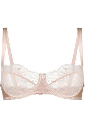 Snake Lace Non Padded Balcony Bra