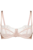 Snake Lace Non Padded Balcony Bra