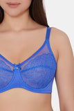 Single Layered Wired Full Coverage Lace Bra