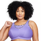 Plus Size Glamorise Full-Figure No-Bounce Camisole Wireless Sports Bra