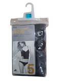 5pk Cotton Lycra® Bikini Knickers